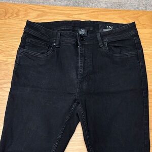 The Perfect Jeans Men's Black Jeans Slim Fit 34x32 Stretchy